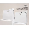 image:imageVitalizart Christmas Paper Gift Bags With Ribbon Handles Small Bulk PackWhite