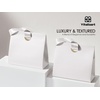 image:imageVitalizart Christmas Paper Gift Bags With Ribbon Handles Small Bulk PackWhite