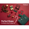image:imageVitalizart Large Paper Gift Bags With Handles amp Ribbon Bows Thick TextureChristmas Gift Bags