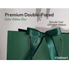 image:imageVitalizart Large Paper Gift Bags With Handles amp Ribbon Bows Thick TextureDark Green
