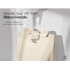 image:imageVitalizart Paper Gift Bags With Ribbon Handles Small Christmas Bulk PackWhite