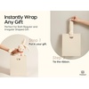 image:imageVitalizart Paper Gift Bags With Ribbon Handles Small Christmas Bulk PackWhite