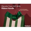 image:imageVitalizart Striped Paper Gift Bags With Ribbon Handles Small Bulk PackChristmas Bags